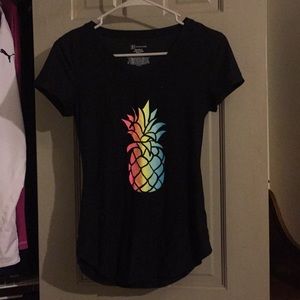 Black Pineapple Tee